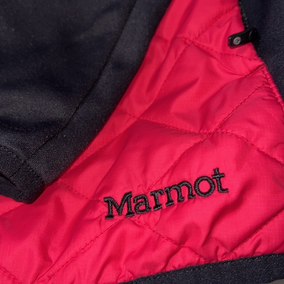 MARMOT zip quilt and fleece jacket - Picture 4 of 9